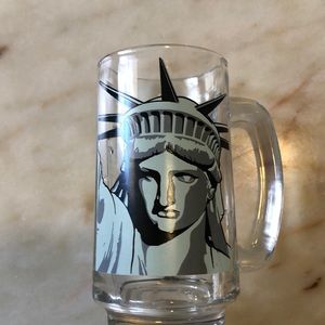 Statue of Liberty drinking glass
